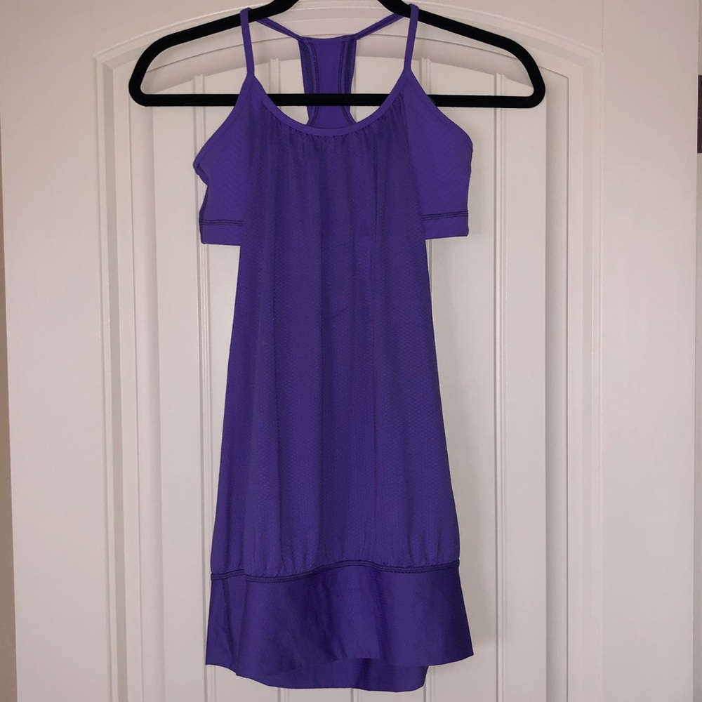 Lululemon Purple No Limits Tank